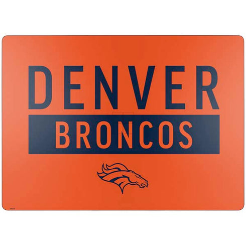 NFL Denver Broncos Orange Performance Series Surface Laptop 7 15in Skin