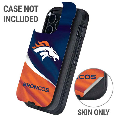 NFL Denver Broncos Otterbox Defender iPhone Skin