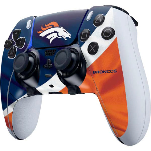 NFL Denver Broncos PS5 DualSense Edge Pro Controller Skin