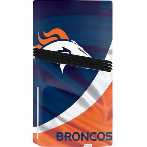 NFL Denver Broncos PS5 Pro Disk Console Skin