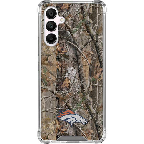 NFL Denver Broncos Realtree AP Camo Galaxy A16 5G Clear Case