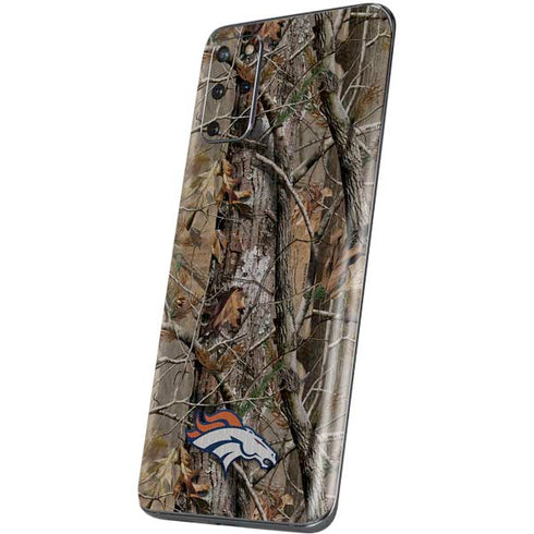 NFL Denver Broncos Realtree AP Camo Galaxy S20 Plus Skin