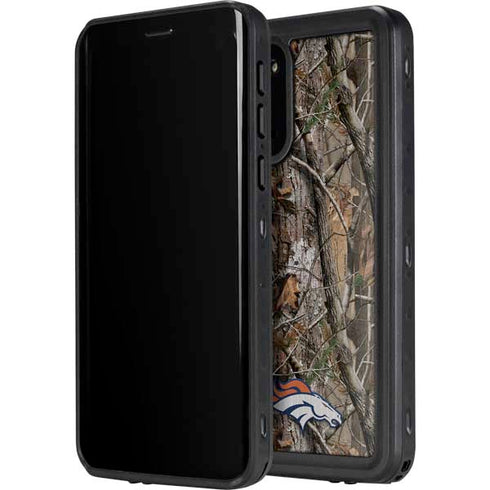 NFL Denver Broncos Realtree AP Camo Galaxy S20 Waterproof Case