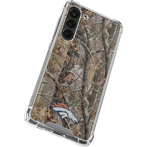 NFL Denver Broncos Realtree AP Camo Galaxy S24 FE Clear Case