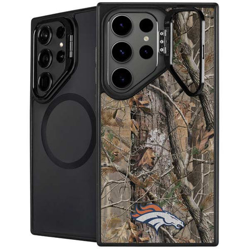 NFL Denver Broncos Realtree AP Camo Galaxy S25 Ultra Kickstand Case