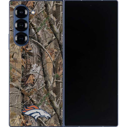 NFL Denver Broncos Realtree AP Camo Galaxy Z Fold6 Skin