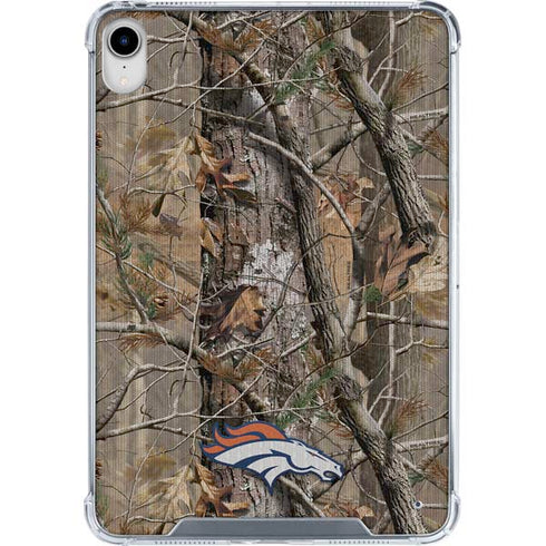 NFL Denver Broncos Realtree AP Camo iPad 11th Gen (2025) Clear Case