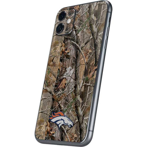 NFL Denver Broncos Realtree AP Camo iPhone 11 Skin