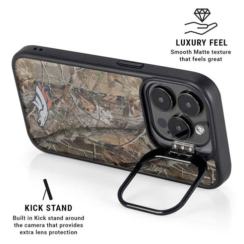 NFL Denver Broncos Realtree AP Camo iPhone 13 Pro Kickstand Case