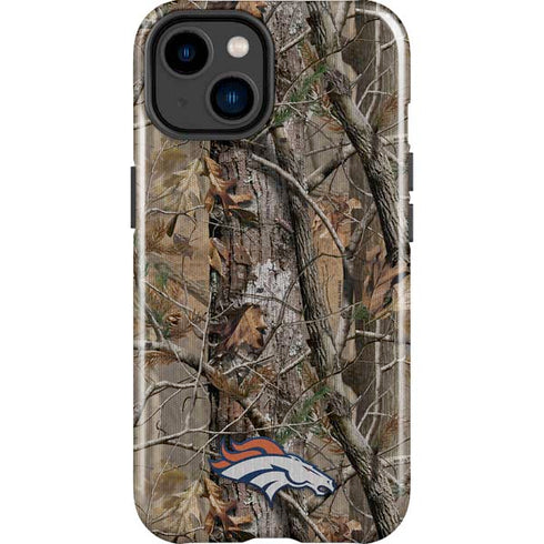 NFL Denver Broncos Realtree AP Camo iPhone 15 Impact Case