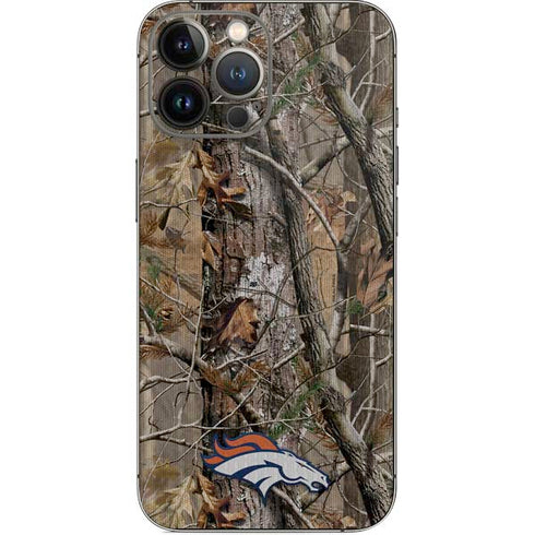 NFL Denver Broncos Realtree AP Camo iPhone 15 Pro Max Skin