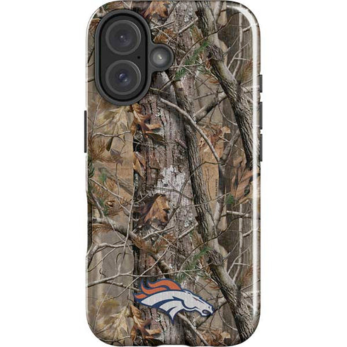 NFL Denver Broncos Realtree AP Camo iPhone 16 Impact Case