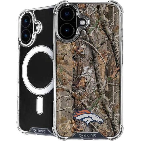 NFL Denver Broncos Realtree AP Camo iPhone 16 MagSafe Case