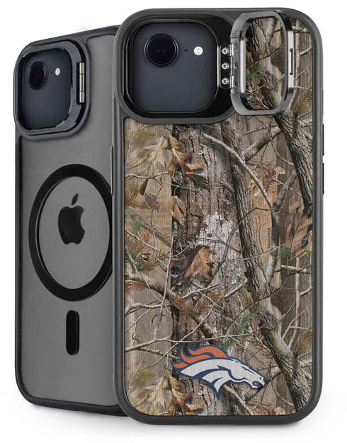 NFL Denver Broncos Realtree AP Camo iPhone 16e Kickstand Case