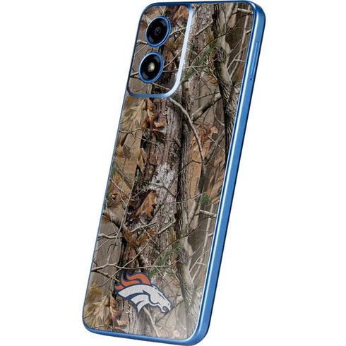 NFL Denver Broncos Realtree AP Camo Moto G Play 4G (2024) Skin