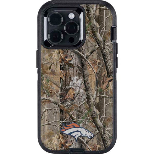 NFL Denver Broncos Realtree AP Camo Otterbox Defender iPhone Skin