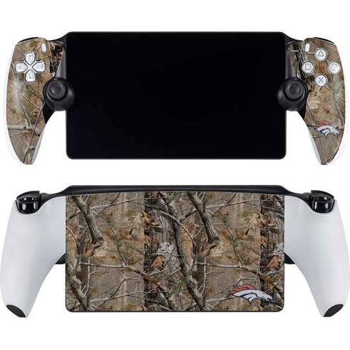 NFL Denver Broncos Realtree AP Camo PlayStation Portal Remote Player Skin