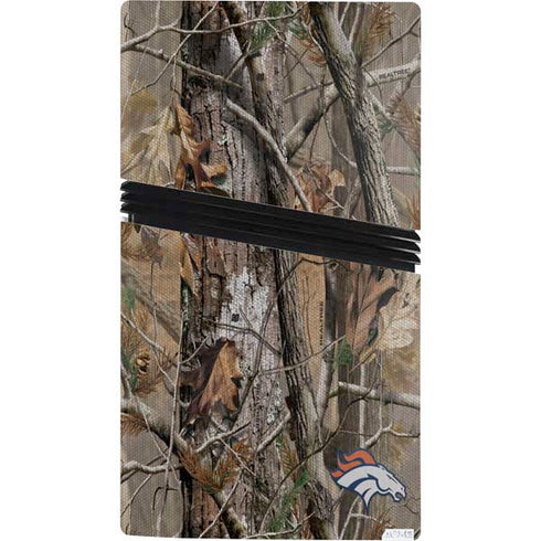 NFL Denver Broncos Realtree AP Camo PS5 Pro Console Skin