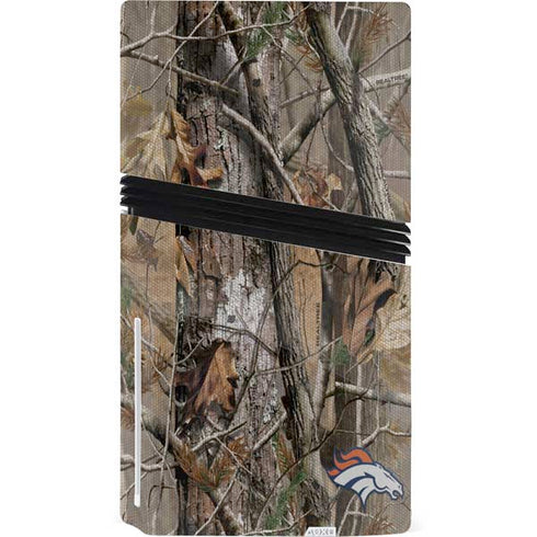 NFL Denver Broncos Realtree AP Camo PS5 Pro Disk Console Skin