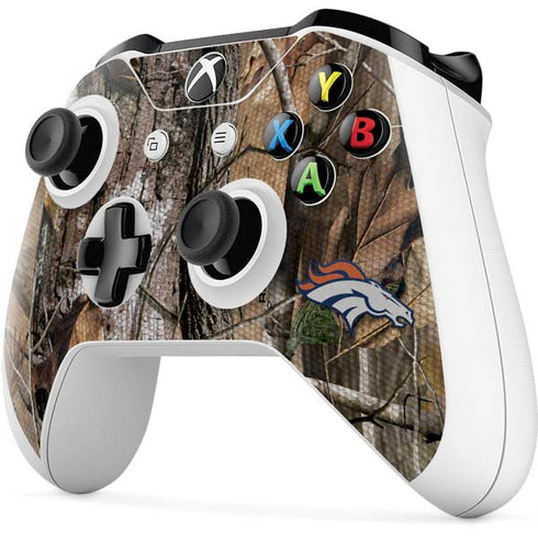 NFL Denver Broncos Realtree AP Camo Xbox One S All-Digital Edition Bundle Skin