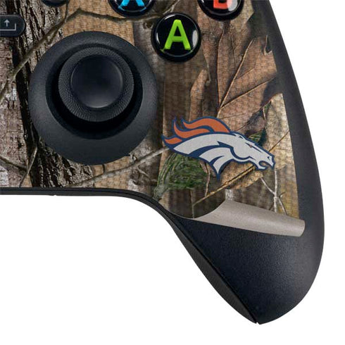 NFL Denver Broncos Realtree AP Camo Xbox Series X Controller Skin