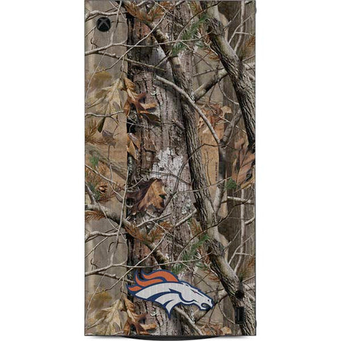 NFL Denver Broncos Realtree AP Camo XBox Series X Digital Edition Console Skin