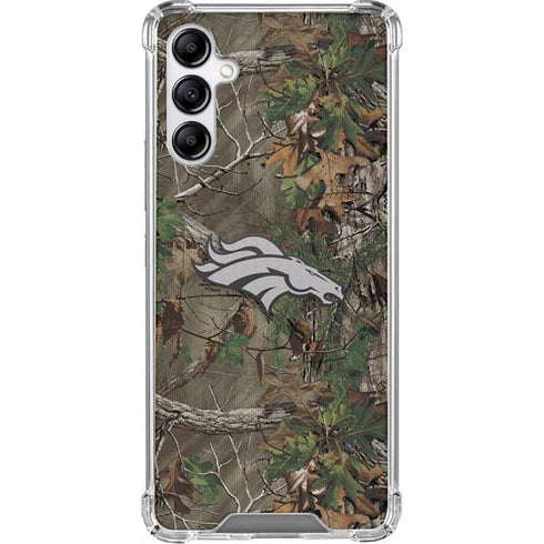 NFL Denver Broncos Realtree Xtra Green Camo Gabb Phone 4 Clear Case