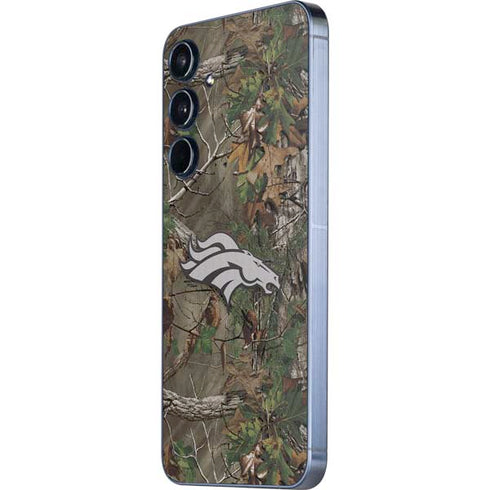 NFL Denver Broncos Realtree Xtra Green Camo Galaxy A55 5G Skin
