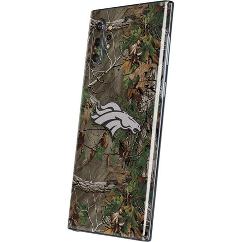 NFL Denver Broncos Realtree Xtra Green Camo Galaxy Note 10 Plus Skin