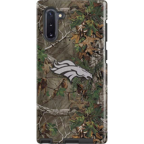 NFL Denver Broncos Realtree Xtra Green Camo Galaxy Cases
