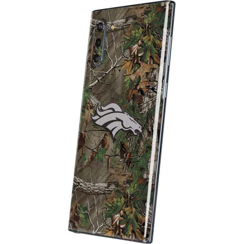 NFL Denver Broncos Realtree Xtra Green Camo Galaxy Note 10 Skin