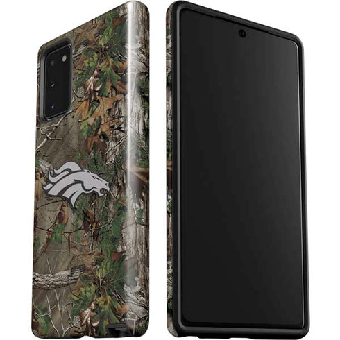 NFL Denver Broncos Realtree Xtra Green Camo Galaxy Note20 5G Pro Case