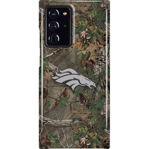 NFL Denver Broncos Realtree Xtra Green Camo Galaxy Cases