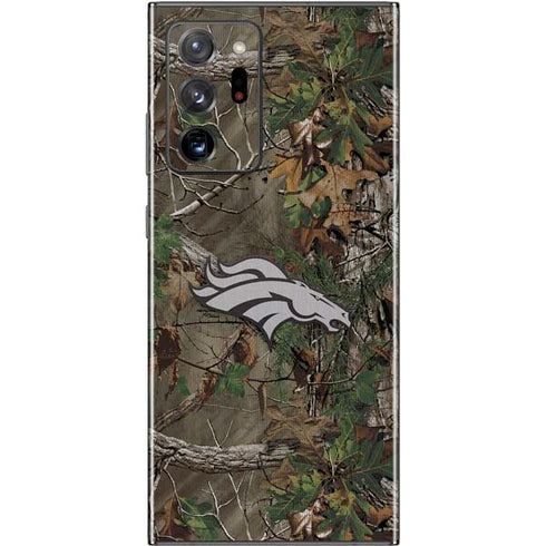 NFL Denver Broncos Realtree Xtra Green Camo Galaxy Note20 Ultra 5G Skin