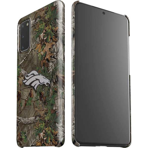 NFL Denver Broncos Realtree Xtra Green Camo Galaxy S20 Lite Case