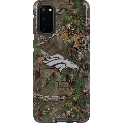 NFL Denver Broncos Realtree Xtra Green Camo Galaxy S20 Pro Case