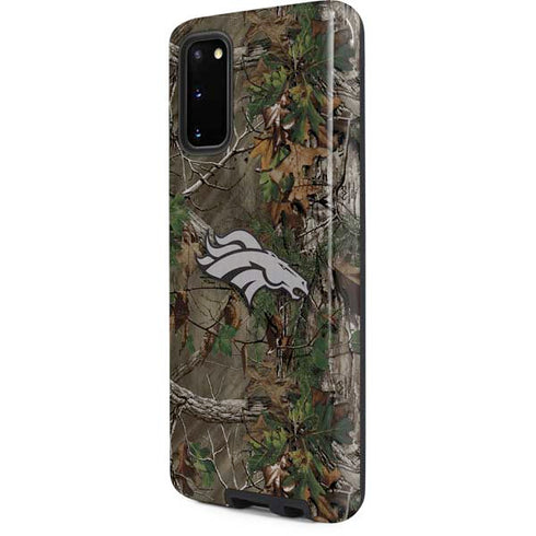 NFL Denver Broncos Realtree Xtra Green Camo Galaxy S20 Pro Case