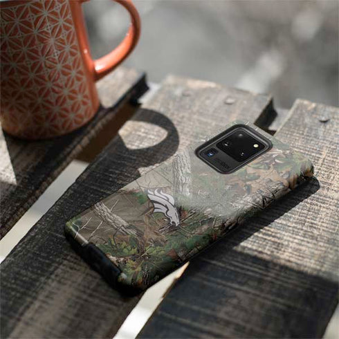 NFL Denver Broncos Realtree Xtra Green Camo Galaxy S20 Ultra 5G Pro Case