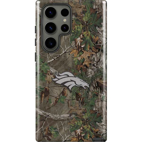 NFL Denver Broncos Realtree Xtra Green Camo Galaxy S23 Ultra Pro Case