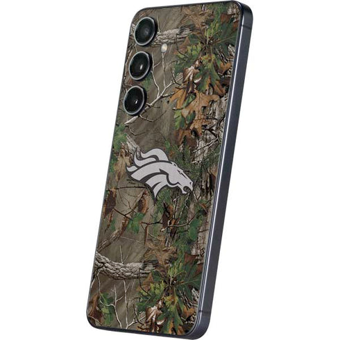 NFL Denver Broncos Realtree Xtra Green Camo Galaxy S25 Skin