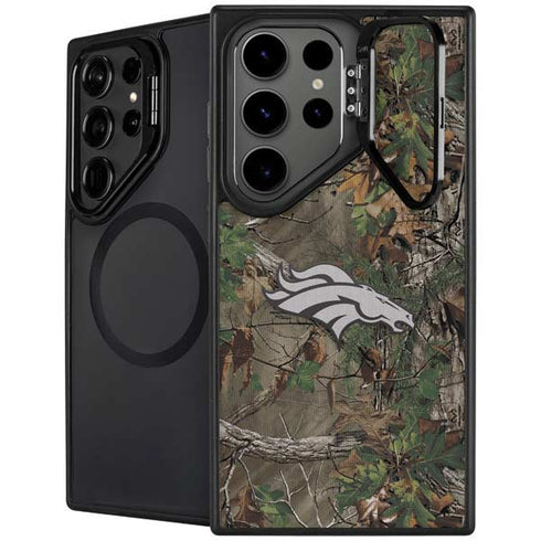NFL Denver Broncos Realtree Xtra Green Camo Galaxy Cases