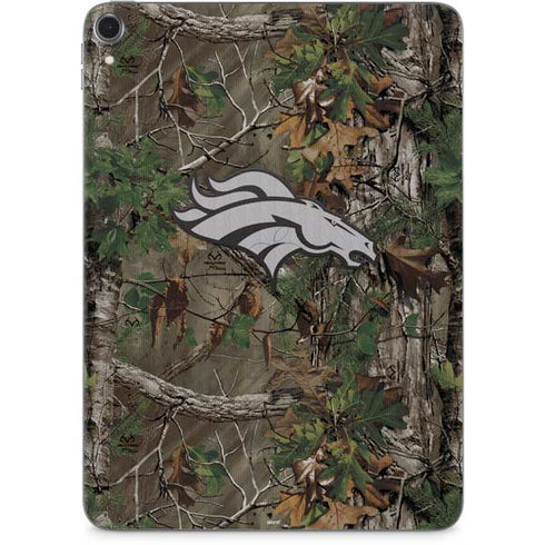 NFL Denver Broncos Realtree Xtra Green Camo Apple iPad Pro Skin