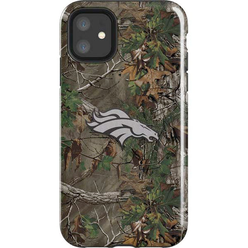 NFL Denver Broncos Realtree Xtra Green Camo iPhone 11 Impact Case