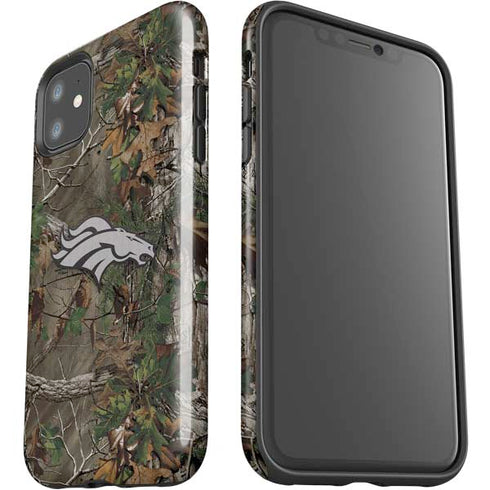 NFL Denver Broncos Realtree Xtra Green Camo iPhone 11 Impact Case