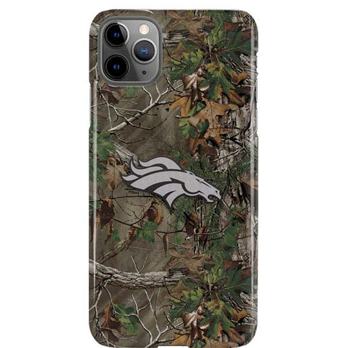 NFL Denver Broncos Realtree Xtra Green Camo iPhone Cases
