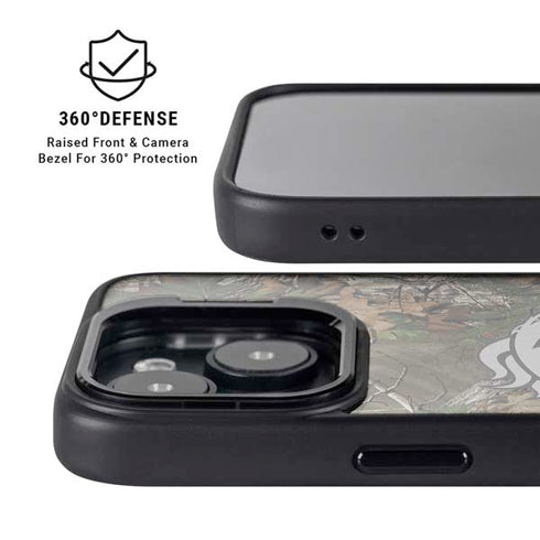 NFL Denver Broncos Realtree Xtra Green Camo iPhone 13 Kickstand Case