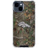 NFL Denver Broncos Realtree Xtra Green Camo iPhone 15 Clear Case