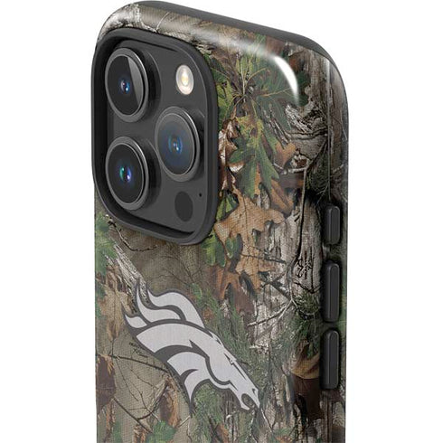 NFL Denver Broncos Realtree Xtra Green Camo iPhone 16 Pro Max Impact Case