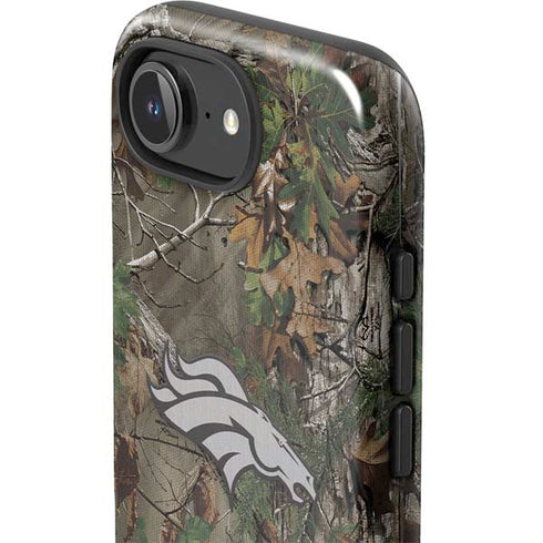 NFL Denver Broncos Realtree Xtra Green Camo iPhone 16e Impact Case