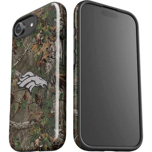NFL Denver Broncos Realtree Xtra Green Camo iPhone 16e Impact Case